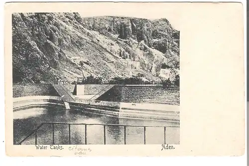 Aden - Water Tanks - Jemen v. 1907 (AK4352)