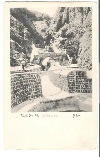 Tank No. 48 - Aden - Jemen v. 1907 (AK4355)