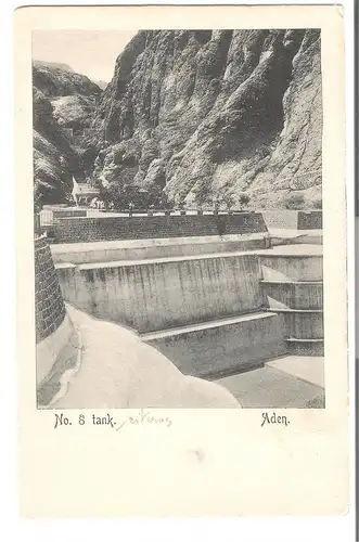Tank No. 8 - Aden - Jemen v. 1907 (AK4356)