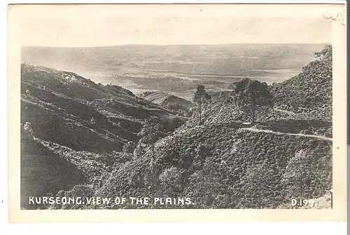 Kurseong - View of the Plains v. 1907 (AK4365)