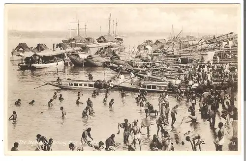 The Jagarnath Bathing Ghat. - Calcutta v. 1910 (AK4375)