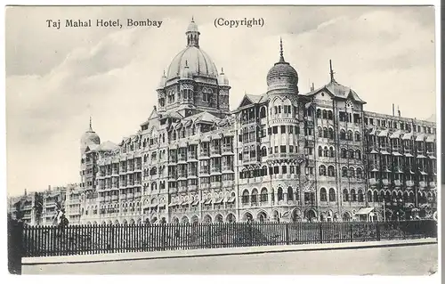 Taj Mahal Hotel, Bombay - Indes v. 1914 (AK4382)