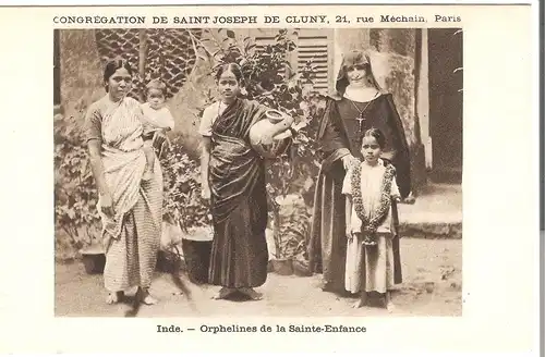 Inde. - Orphelines de la Sainte-Enfance v. 1904 (AK4386)