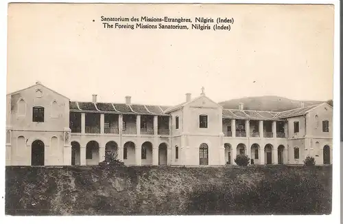 Sanatorium des Missions-Etrangères - Nilgiris - (Indes) v. 1914 (AK4398)