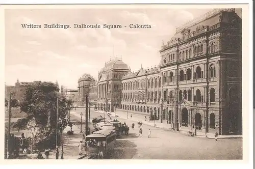 Writers Buildings - Dalhousie Square - Calcutta v. 1912 (AK4400)