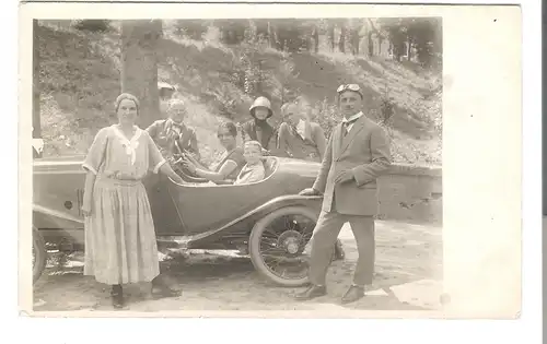 Roadstar mit Stolzer Familie v. 1930 (AK4416)