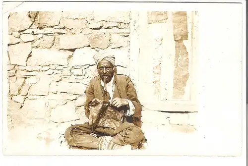 Rauchender Händler v. 1925 (AK4423)