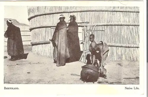 Basutoland - Native Life v. 1924 (AK4453)