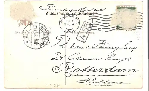 Hoboken, New Jersey, Vereinigte Staaten von Amerika v. 1908 (AK4456)