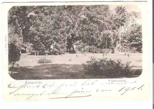 F B Smits, Batavia - Tuingezicht - Buitenzorg v. 1901 (AK4458)