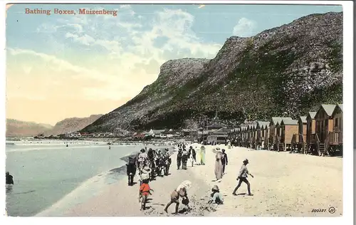 Bathing Boxes - Muizenberg - Cape Town v. 1910 (AK4472)