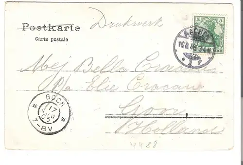 Gruss aus Aachen - Dom v. 1905 (AK4488)