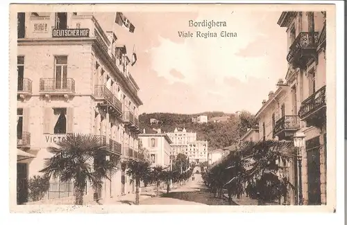 Bordighera - Viale Regina Elena v. 1921 (AK4492)