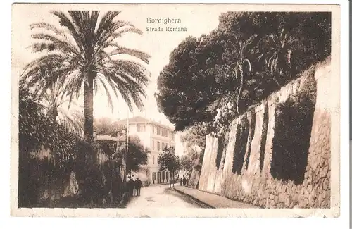 Bordighera - Strada Romana v. 1921 (AK4494)