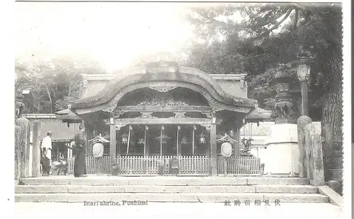 Der Fushimi-Inari-Taisha-Schrein in Kyoto v. 1930 (AK4499)