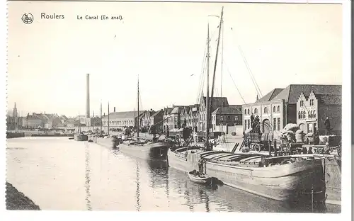 Roulers - Le Canal v. 1915 (AK4515)