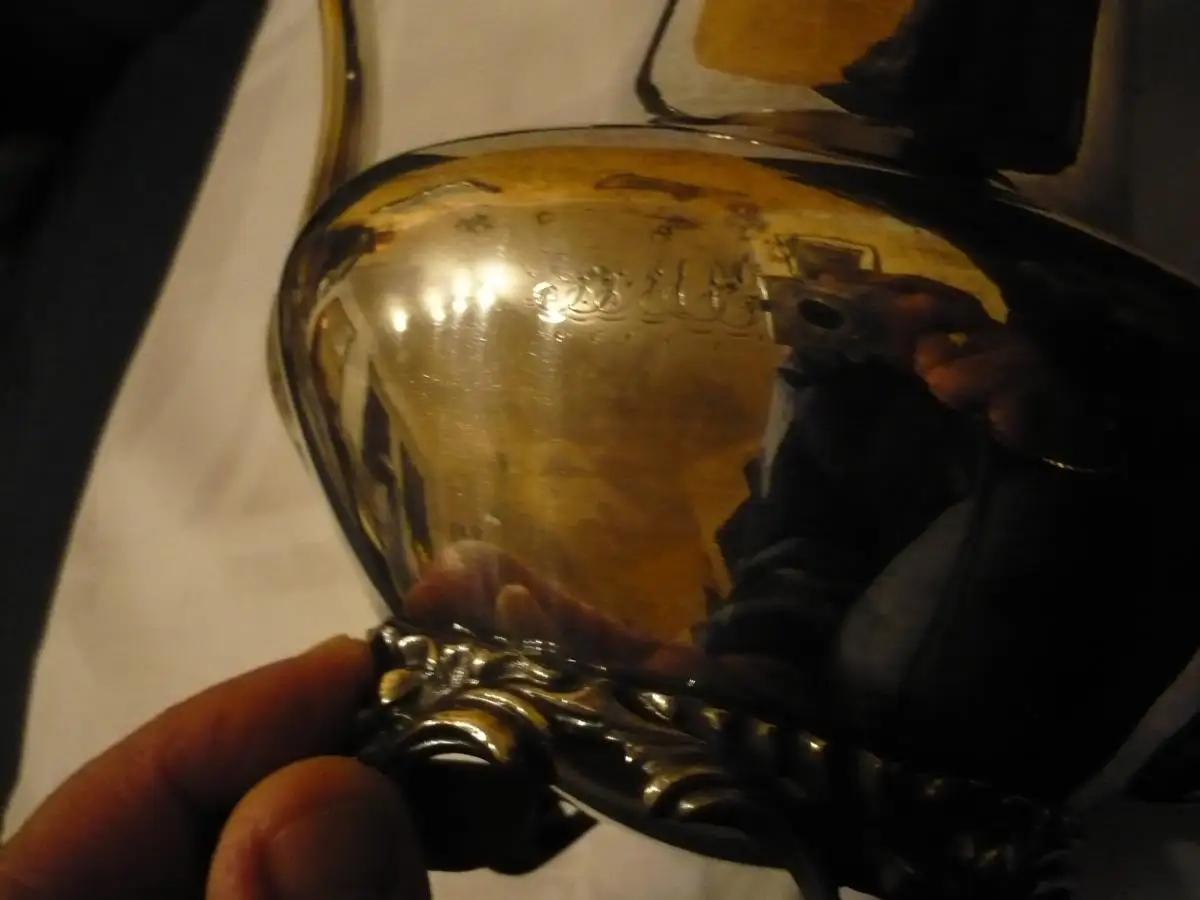 Silber - Kaffeekanne - ca. 19.Jhd (913) Preis reduziert 1