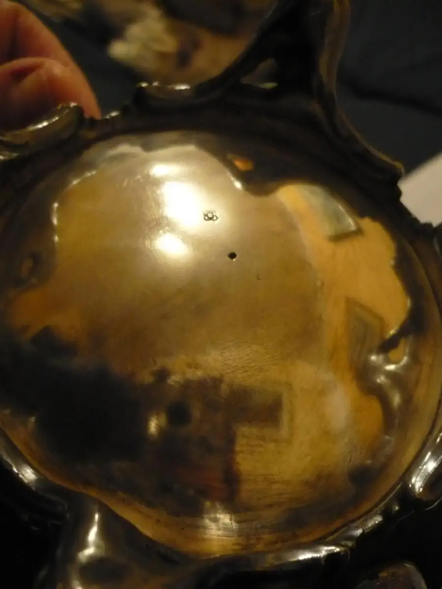 Silber - Kaffeekanne - ca. 19.Jhd (913) Preis reduziert 2