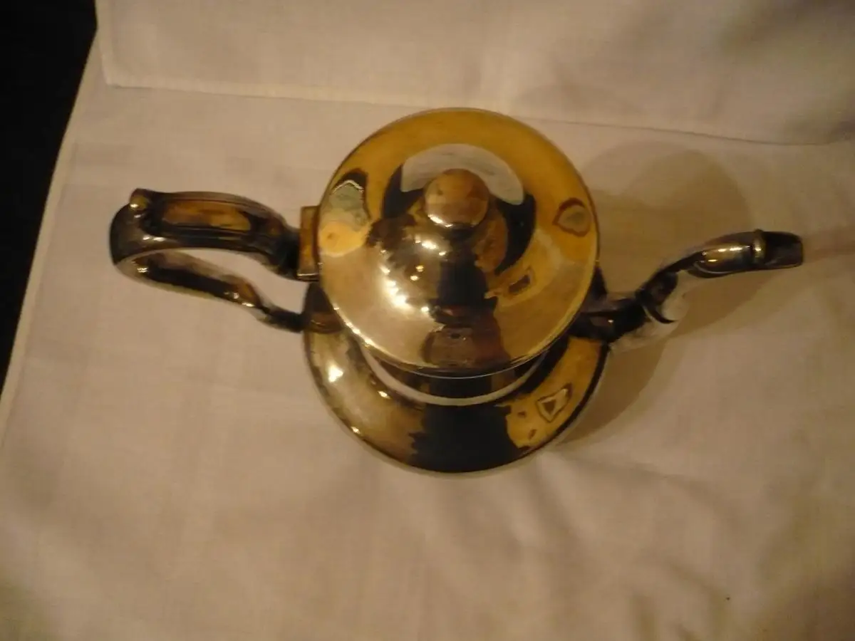 Silber - Kaffeekanne - ca. 19.Jhd (913) Preis reduziert 5