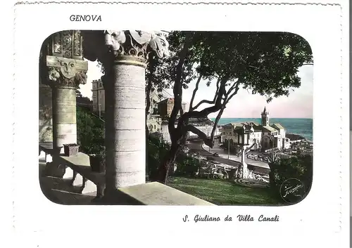 Genova - S. Giuliano da Villa Canali v. 1956 (AK4005)