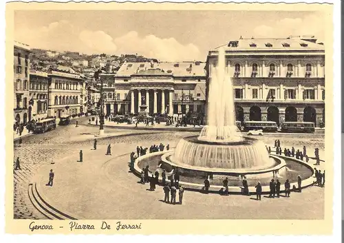 Genova - Piazza de Ferrari v. 1937 (AK4006)