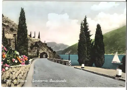 Largo di Garda - Gardesana Occidentale v. 1959 (AK4017)