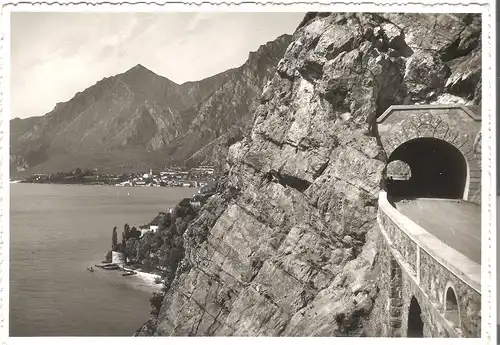 Lago di Garda - Gardesana occidentale - Limone v. 1937 (AK4023)
