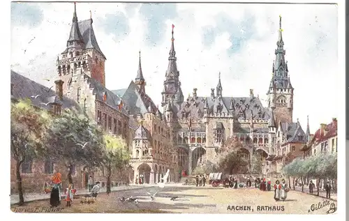 Aachen - Rathaus v. 1907 (AK4565)