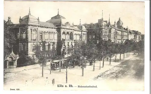 Köln a. Rhein - Hohenstaufenbad v. 1906 (AK4570)