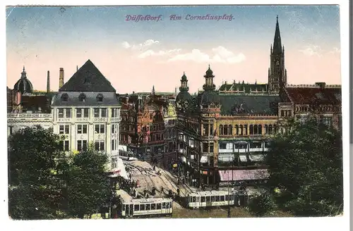 Düsseldorf - Am Corneliusplatz v. 1919 (AK4575)