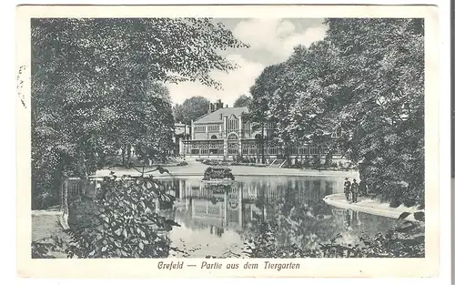 Crefeld - Partie aus dem Tiergarten v. 1917 (AK4577)
