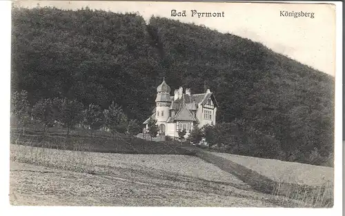 Bad Pyrmont - Königsberg v. 1909 (AK4585)