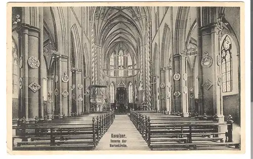 Kevelaer - Inneres der Marienkirche v. 1913 (AK4588)