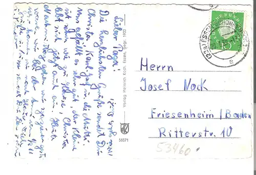 Gruß aus Essen - 9 Ansichten von 1959 (AK53460)