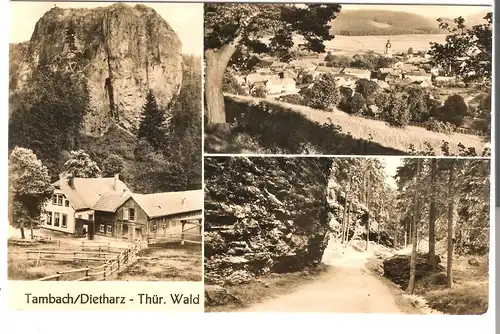 Tambach/Dietharz - Thür.Wald - 3 Ansichten von 1962 (AK53480)