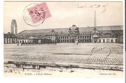 Paris - l'Ecole Militaire von 1903 (AK4610)
