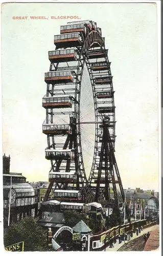 Blackpool - Great Wheel von 1907 (AK4613)