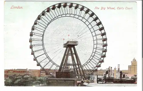 London - The Big Weel, Earls Court von 1906 (AK4628)