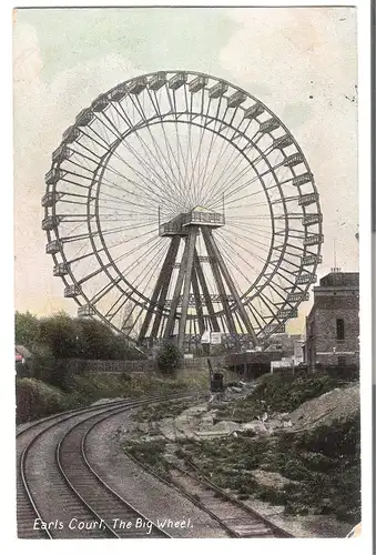 London - The Big Weel, Earls Court von 1908 (AK4631)