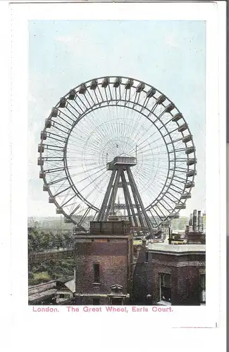 London - The Big Weel, Earls Court von 1906 (AK4633)