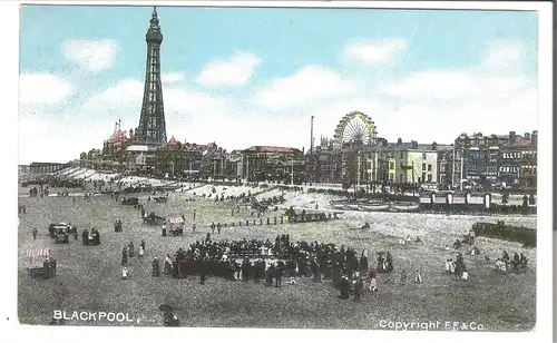 Blackpool - The Big Wheel von 1906 (AK4635)