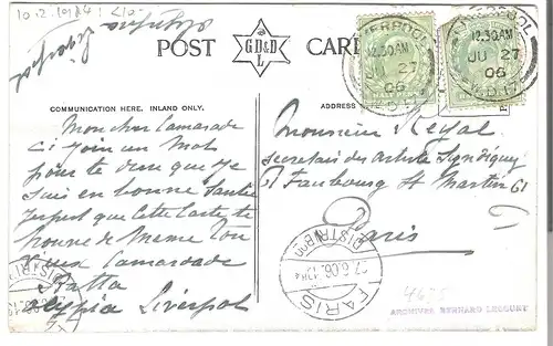 Blackpool - The Big Wheel von 1906 (AK4635)