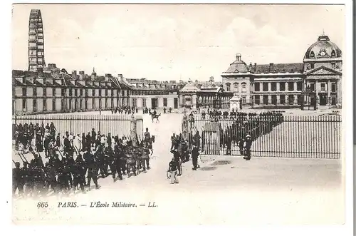 Paris - L'École Militaire von 1918 (AK4636)