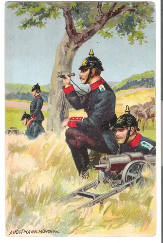 Deutsche Armee, Künstler Postkarte, Kunstanstalt Patria Berlin von 1905 (AK4639)
