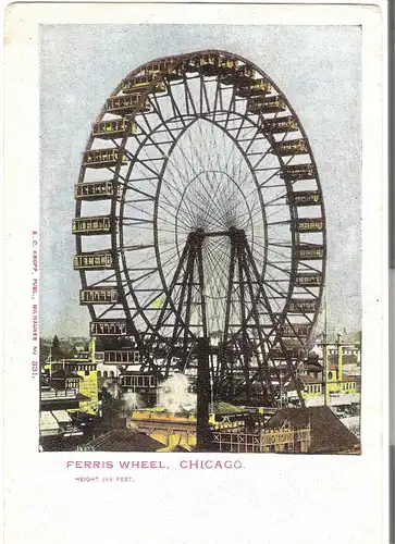 Ferris Wheel - Chicago von 1898 (AK4640)