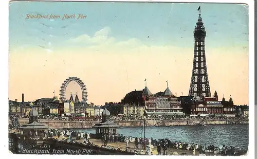 Blackpool from North Pier von 1919 (4673)