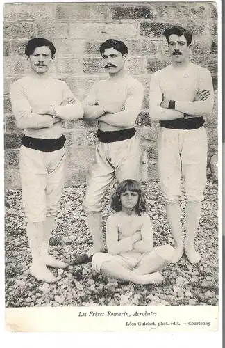 Les Frères Romarin, Acrobates von 1906 (4690)