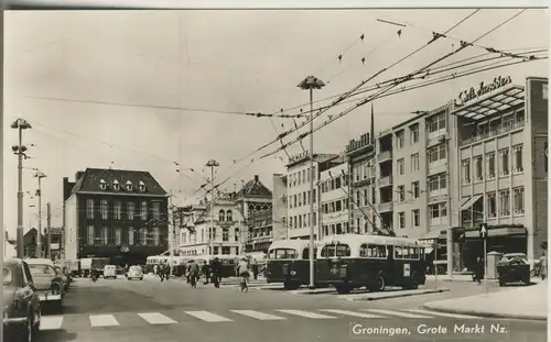Groningen v. 1959 Grote Markt Nz. (AK190)