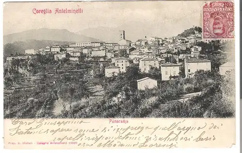 Coreglia Antelminelli - Panorama 1904 (AK4701)