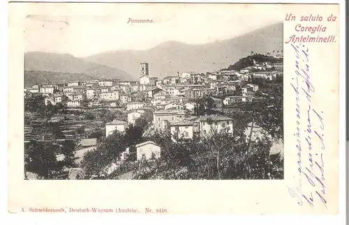Coreglia Antelminelli - Panorama 1903 (AK4702)
